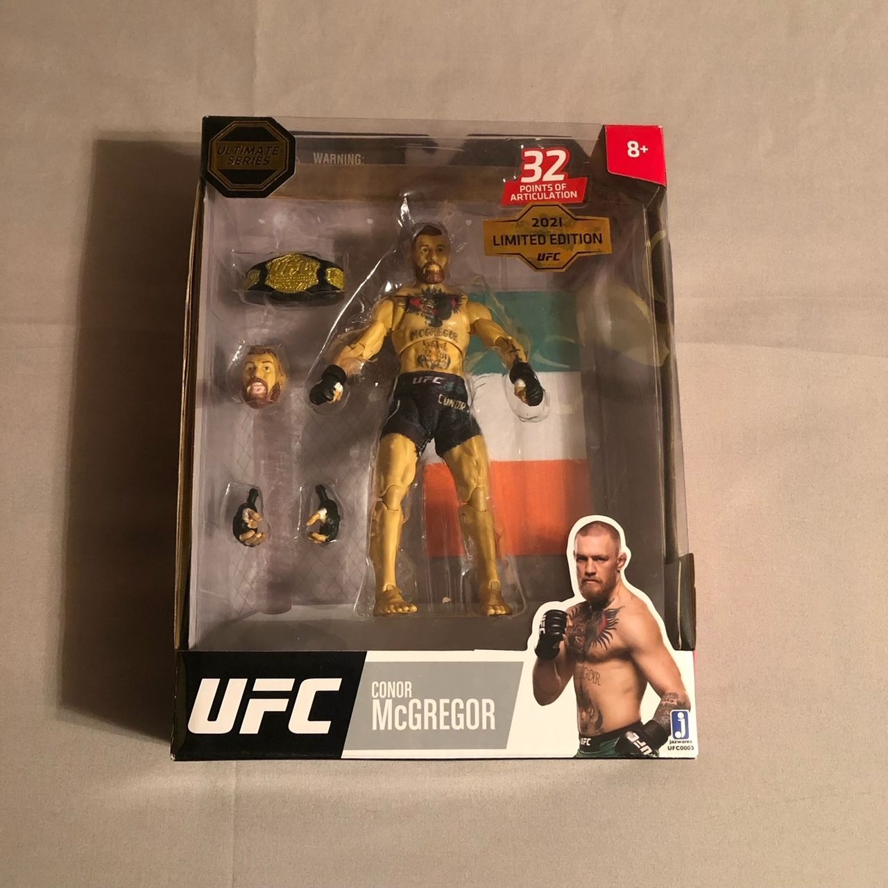 UFC Ultimate Series Conor McGregor 2021 Limited Edition Collector’s Edition Figure