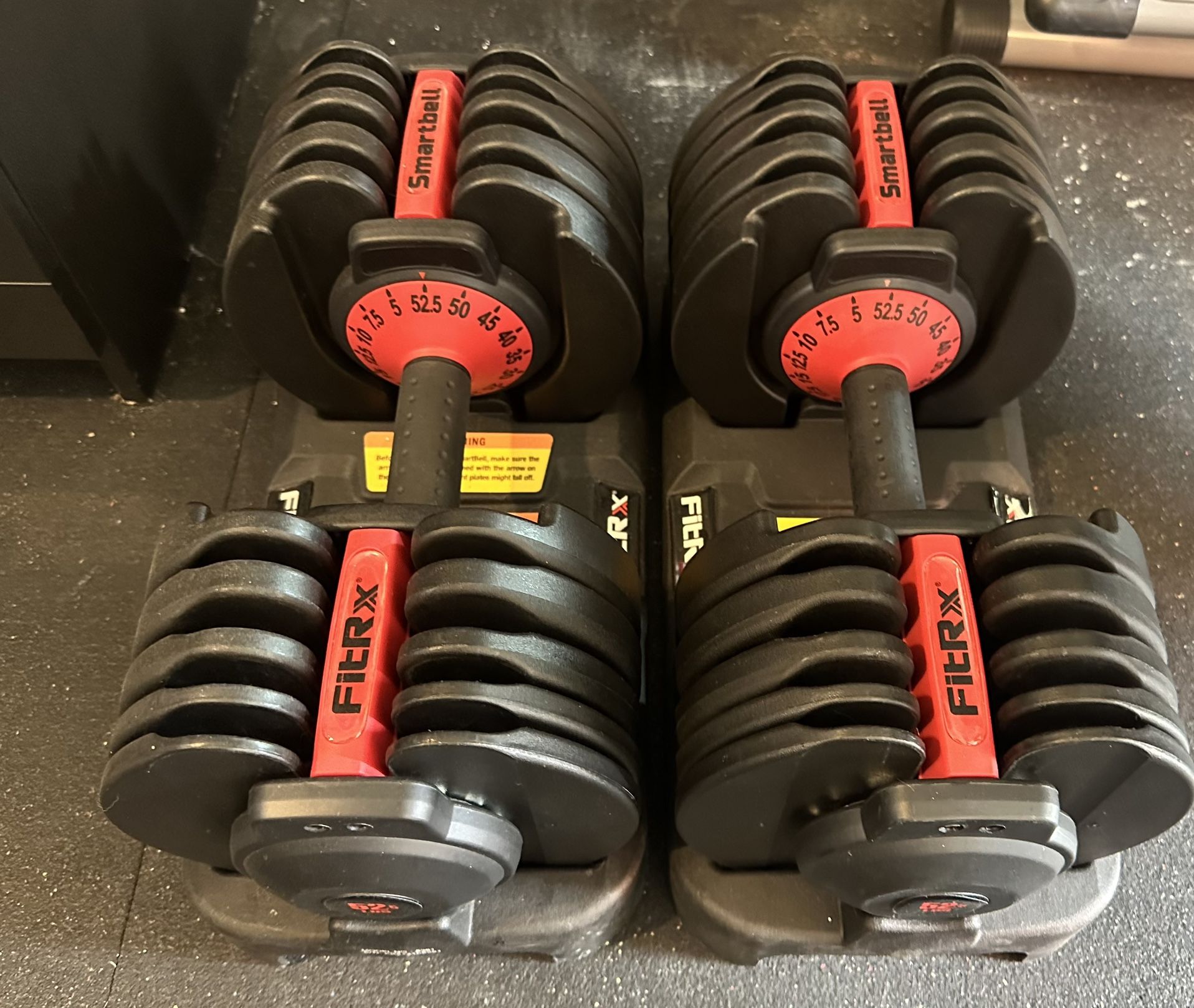 Adjustable Dumbbells Range 5-52.5 Pounds Read As For Entire Details 