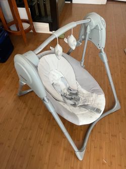 Graco Slim Spaces Compact Baby Swing - Tate