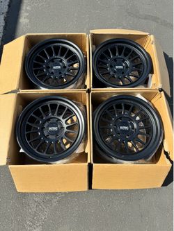 Brand new 18” KMC KM447 Impact Forged For 6x139 (6x5.5) SUVs and Trucks