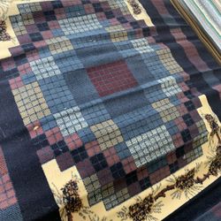 Pine Cone Area Rug New 