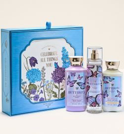 Bath And Body Gift Set Butterfly Mothers Day