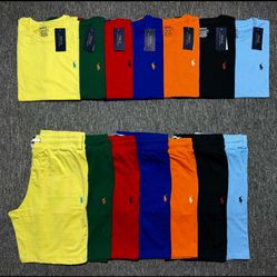 Spring Polo Short Sets ( Small-3x)