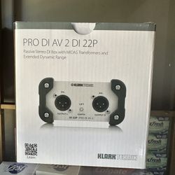 Klark teknik PRO DI AV 2 DI 22P