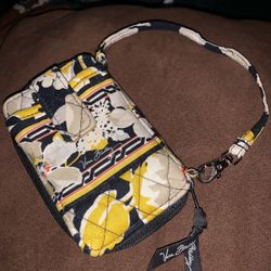 Vera Bradley Floral Smartphone Wristlet-zip Up Wallet