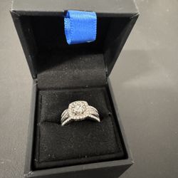 1 3/8 Ct Diamond Engagement Ring 