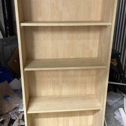 4 Tiers Bookshelves (bookcase)/mid Size