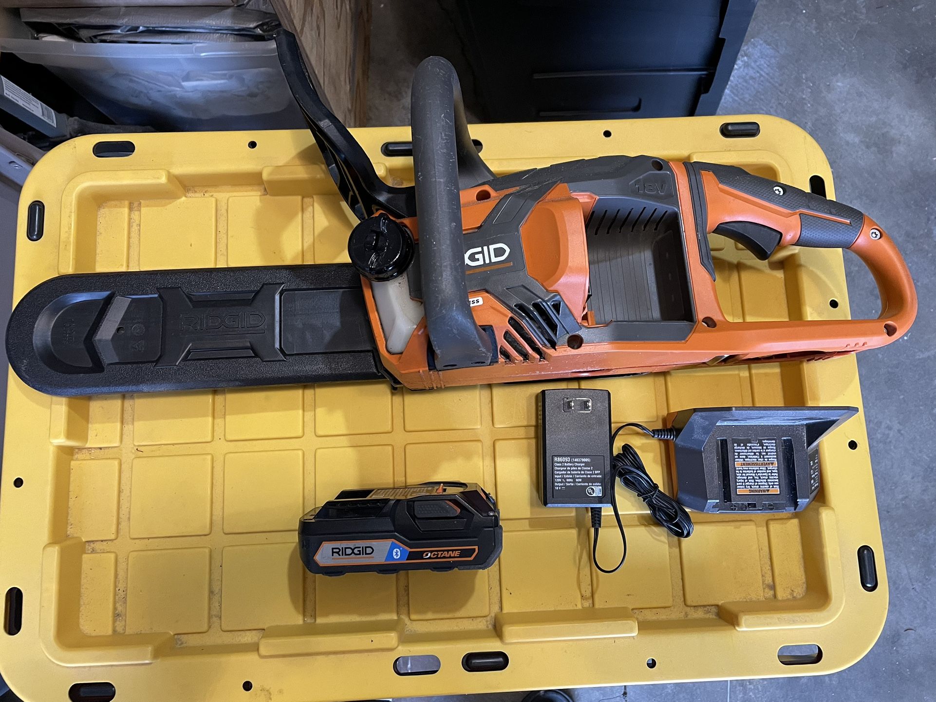 Ridgid 18v Chainsaw