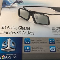 3D Active Glasses For Smart TV