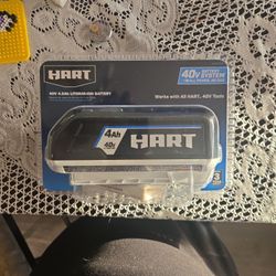Hart 40Volt LITHIUM BATTERY NRW IN PACKAGE 4.0Ah 40v Lithium Ion Battery