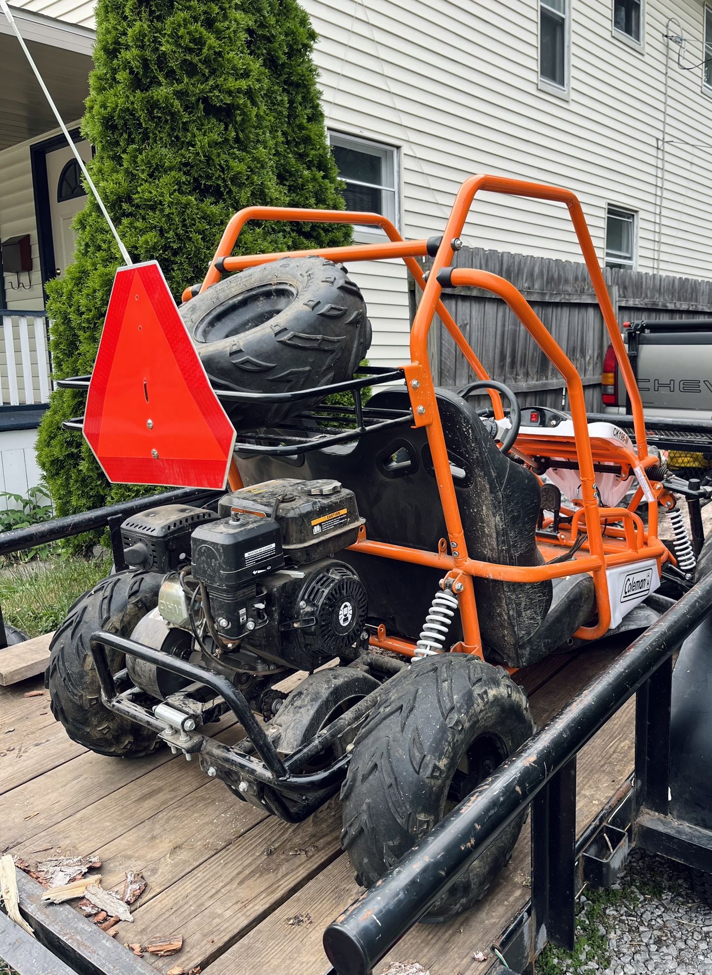 2 Seater CK196 Go Kart