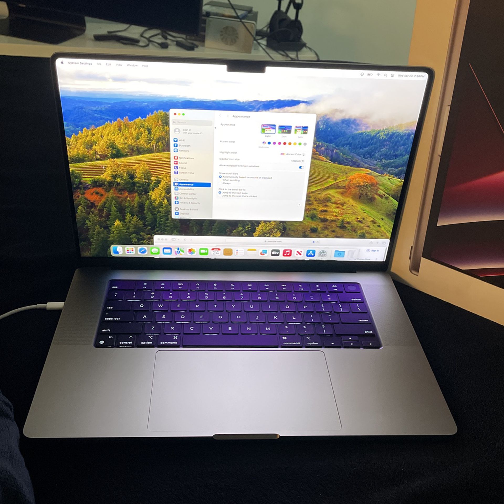 Apple 2023 MacBook Pro (m2 Pro) 16 inch 512gb Flash 16ram Space Grey Great Condition Warranty TIL Middle May This Year 