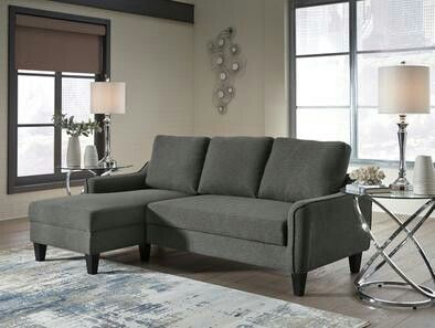Jarreau Gray Sofa Chaise Sleeper Couch Sofa
