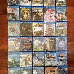 PS4 Games (Brand New/Used) (CIB)