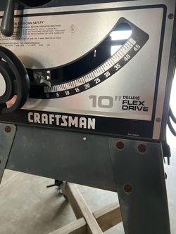 Craftsman 10 table saw
