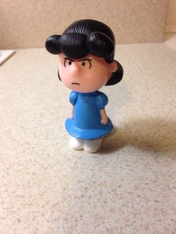 Lucy plastic doll from Charlie Brown