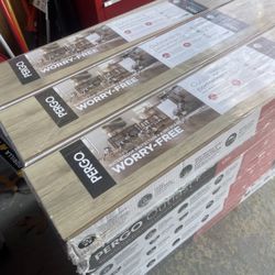 Pergo Buff Weathered Maple Click Lock WaterProof Laminate Flooring HABLAS ESPANOL 96 boxes