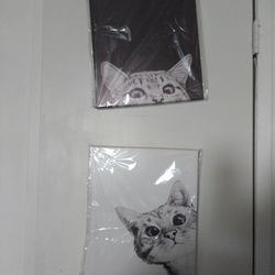 Curious Cat / Sneaky Cat Canvas