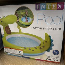 NEW INTEX POOL ( GATORSPRAY POOL )
