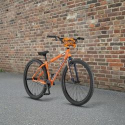 NEW COLLECTOR SE BIKES NY NEW YORK STATEN ISLAND BIG FLYER 29 KUNG FU ORANGE SINGLE SPEED FREESTYLE WHEELIE RIPPER BIG BMX BIKE