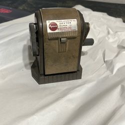 Apsco Pencil Sharpener Vintage