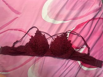 Dark red underwear 34 D