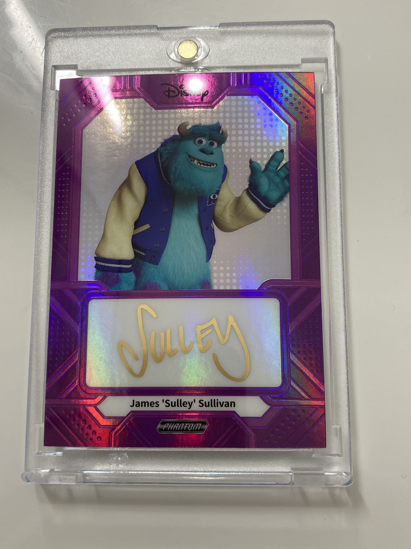 2025 Kakawow Phantom Disney Sully Signature Auto Purple /115