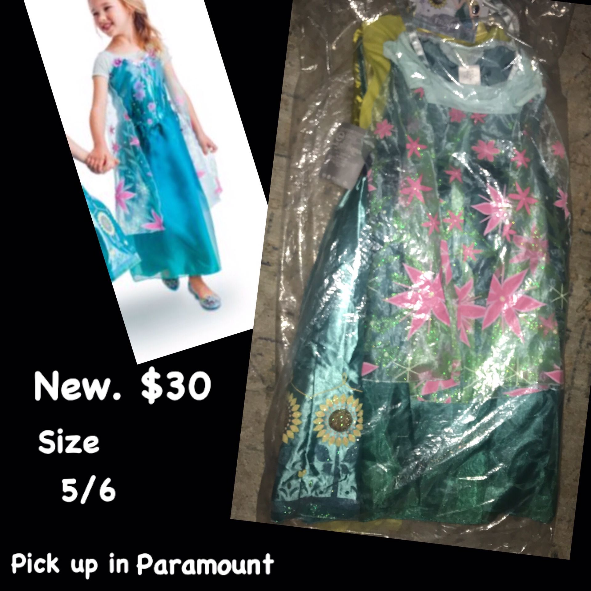 Elsa frozen fever costume