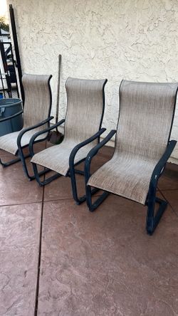 Patio chairs