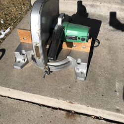 Vintage Hitachi Koki 15” Miter Chop saw/ Circular saw