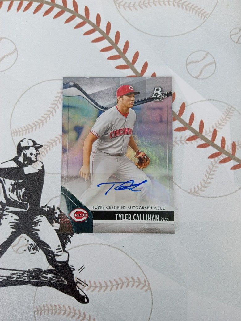 Baseball Card, Tyler Callihan