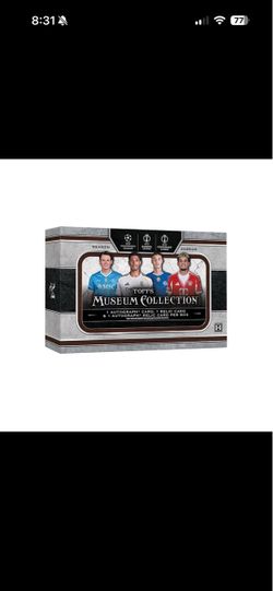 Topps Mueseum Collection UEFA Box