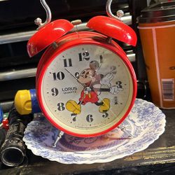 Mickey Mouse Clock Vintage