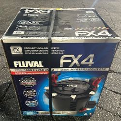Fluval FX4 High Performance Canister Aquarium Filter