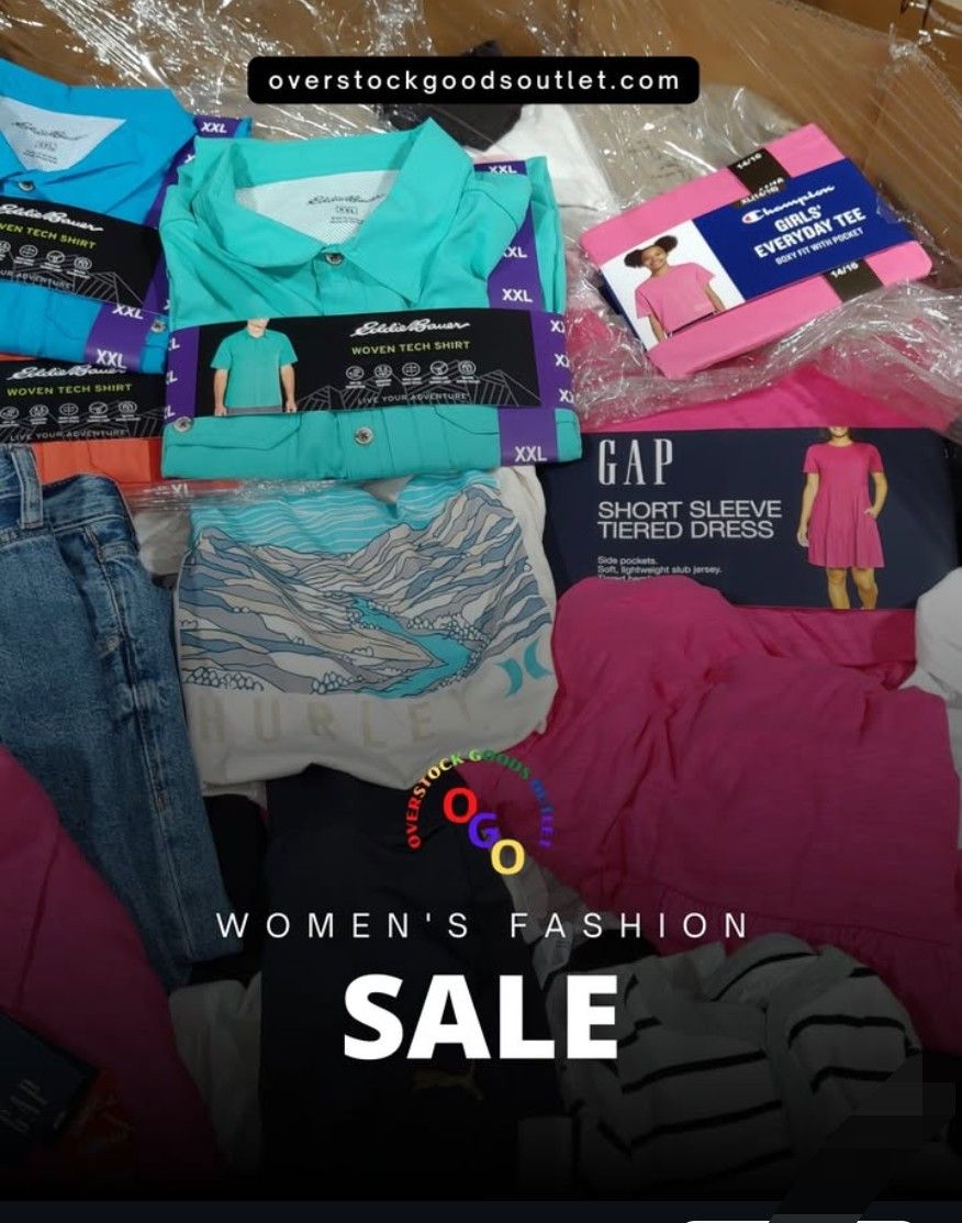 Sam's Club Mixed Premium Clothing Pallets NWT Assorted Sizes