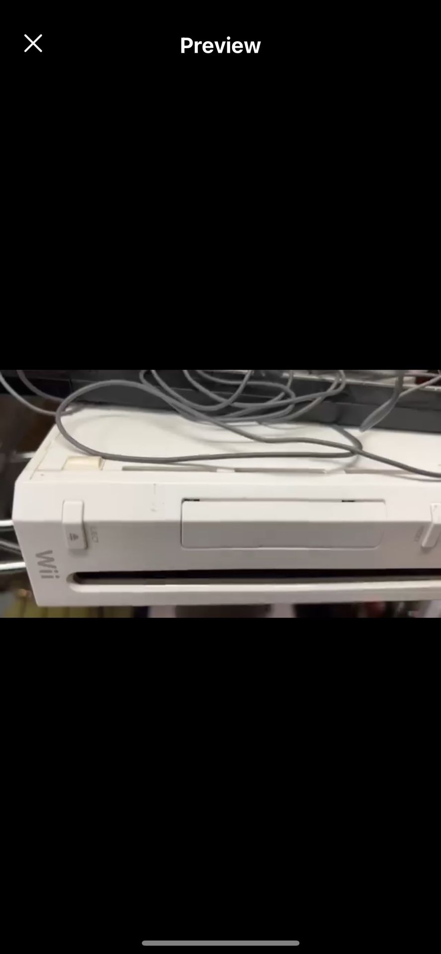 wii complete , charger ,console all access 