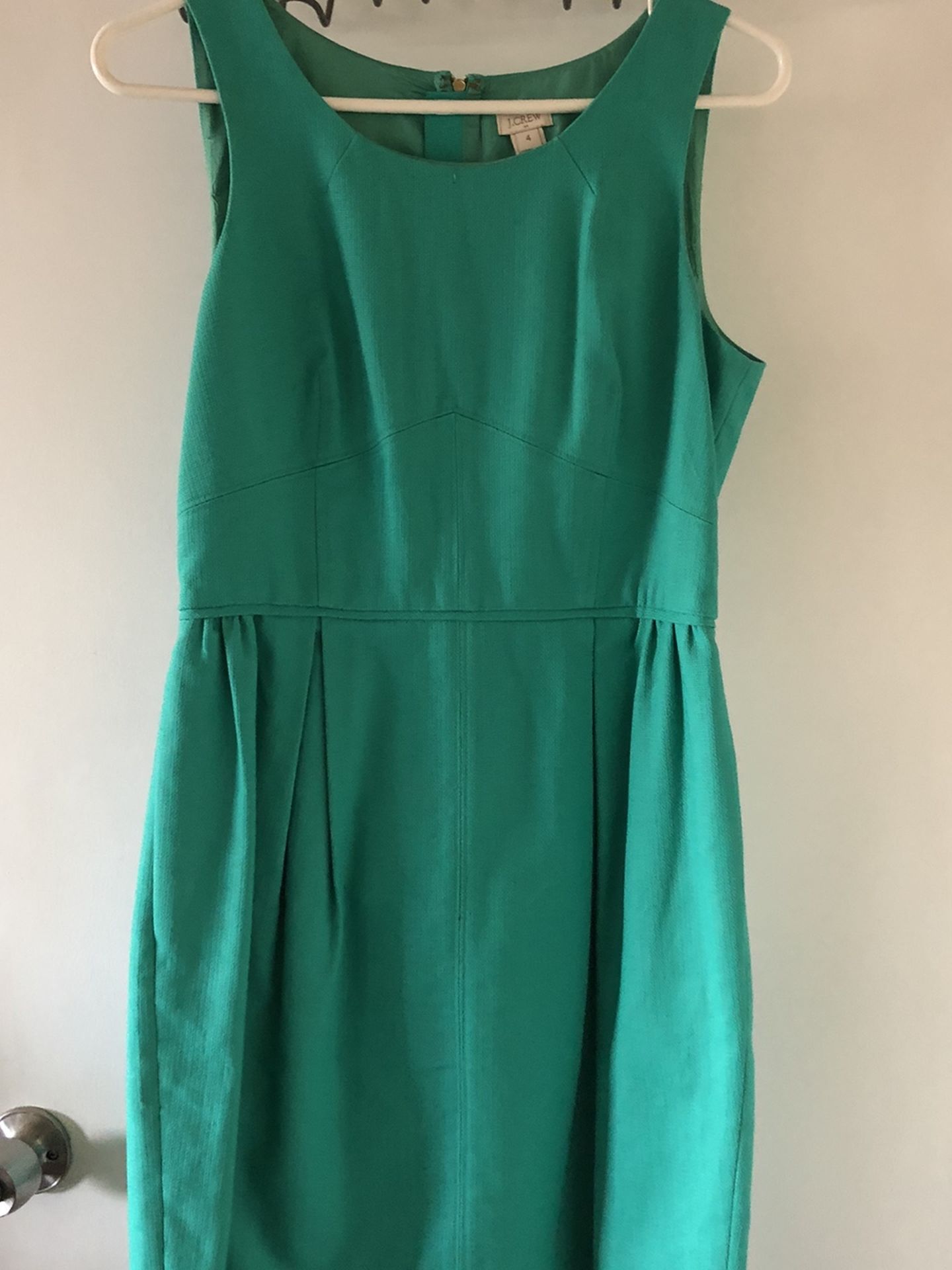 Turquoise J Crew dress