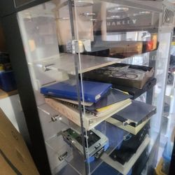 Von Zipper Glass Display Case