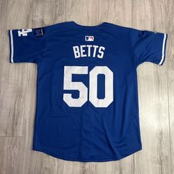LA Dodgers Blue Betts Jersey – Champions Patch