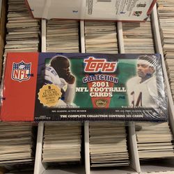 2001 TOPPS FOOTBALL SET - BRAND NEW 