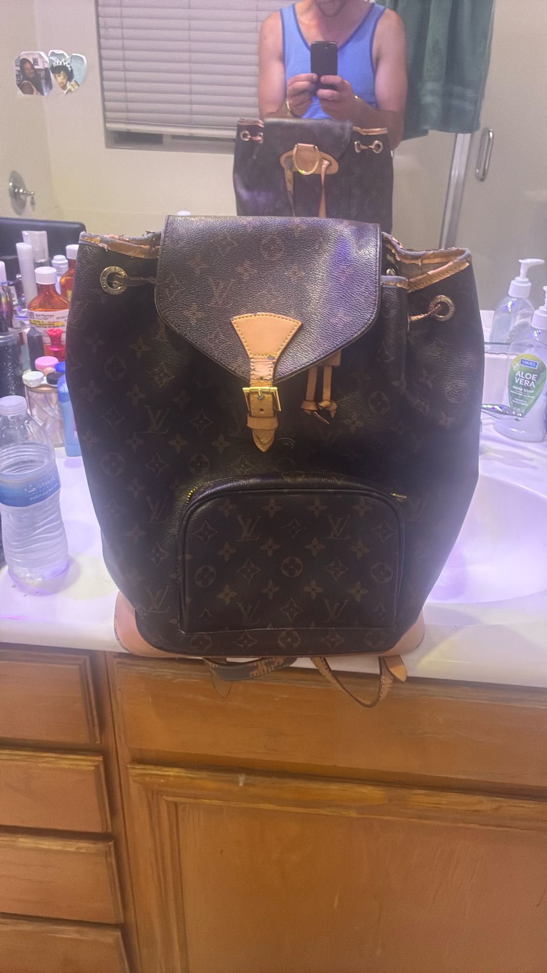Louis Vuitton Montsouri’s Book Bag