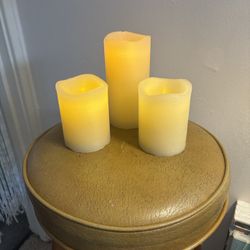 3 LED Flameless Candles
