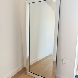 Large Modern Beveled Wall Mirror – 70” x 30” Full Length