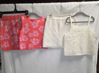 Art Class Girls Size 7/8 Skirt and Top Sets