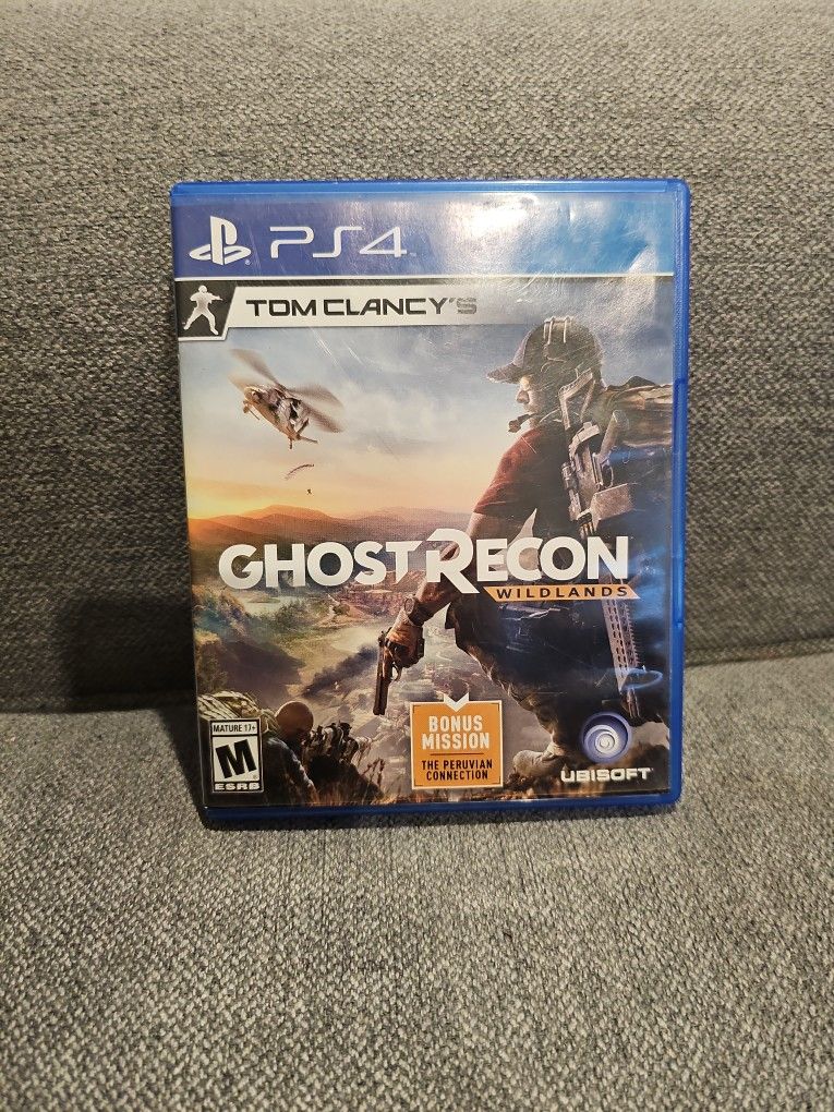 PS4 GHOST RECON WILDLANDS