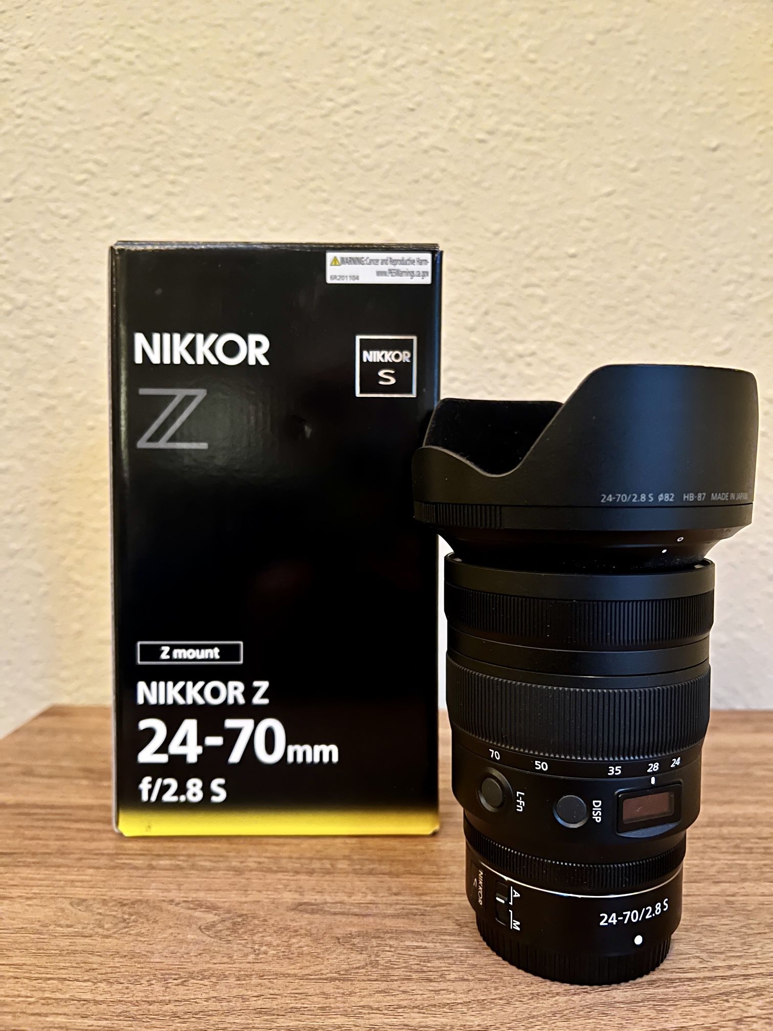 Nikkor Z 24-70mm F/2.8s Lens