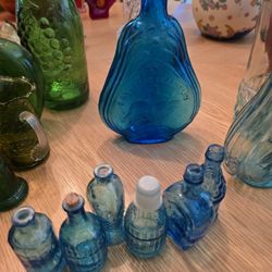 Light Blue Glass Antique Items