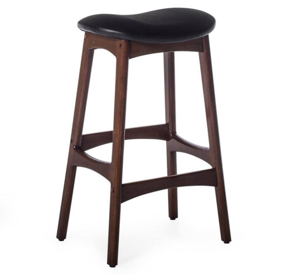 Belham Living Carter Mid Century Modern Backless Bar Stool