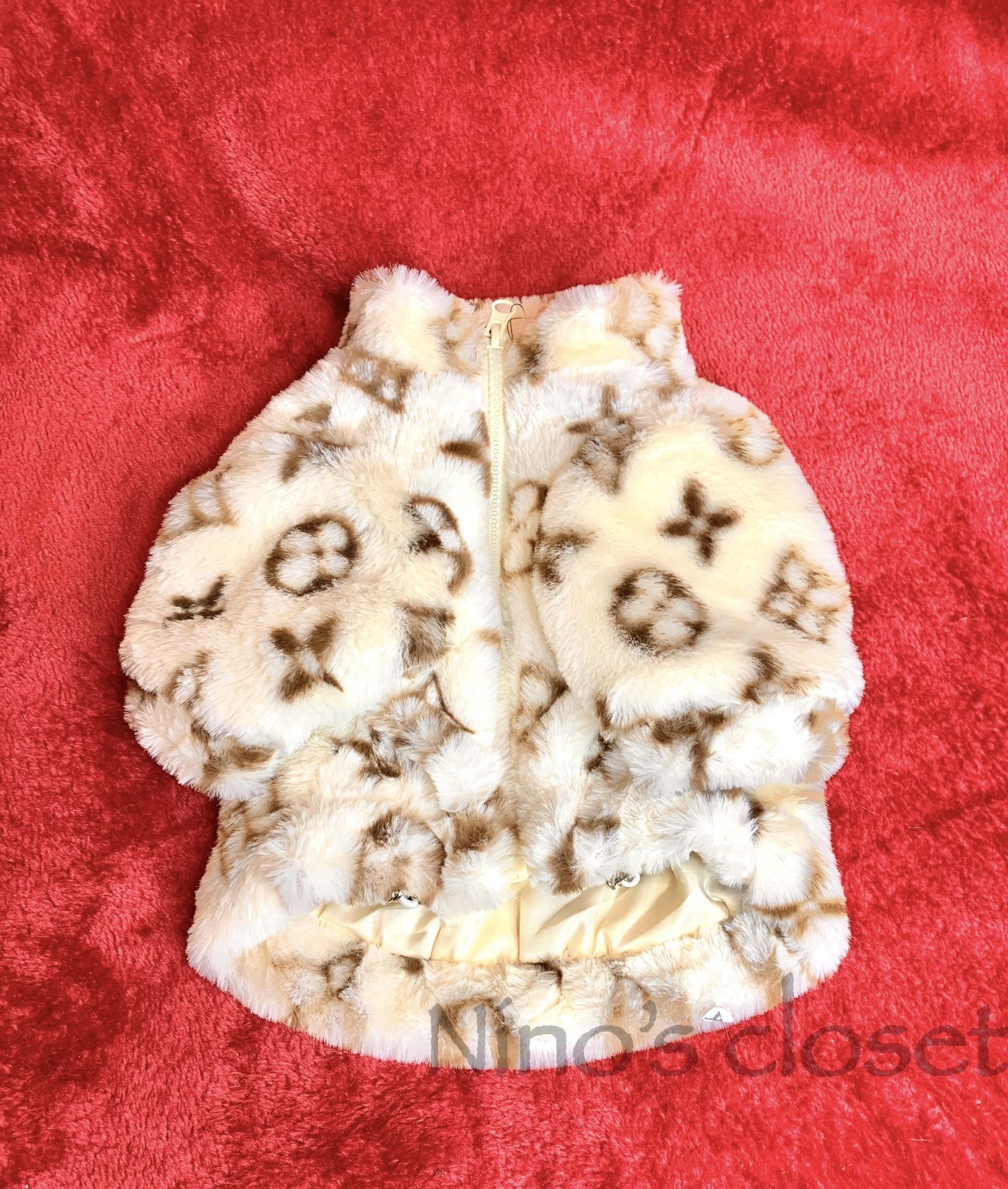 FAUX DOG LUXURIOUS COAT