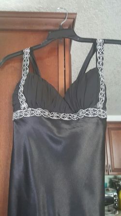 Black dress xs